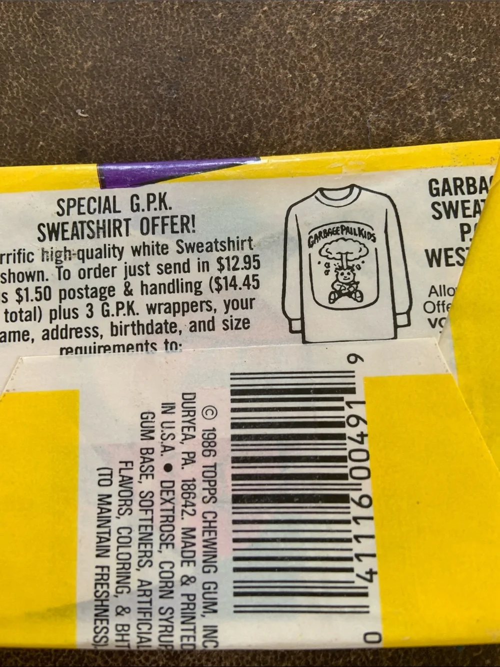 Topps Garbage Pail Kids Sticker Packs - Picture 5 of 8